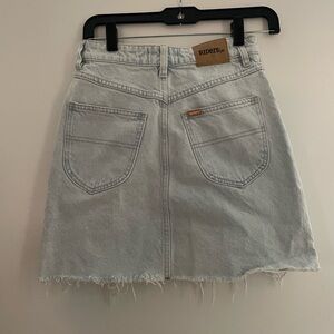 Riders by Lee Blue Mini Skirt Casual Denim